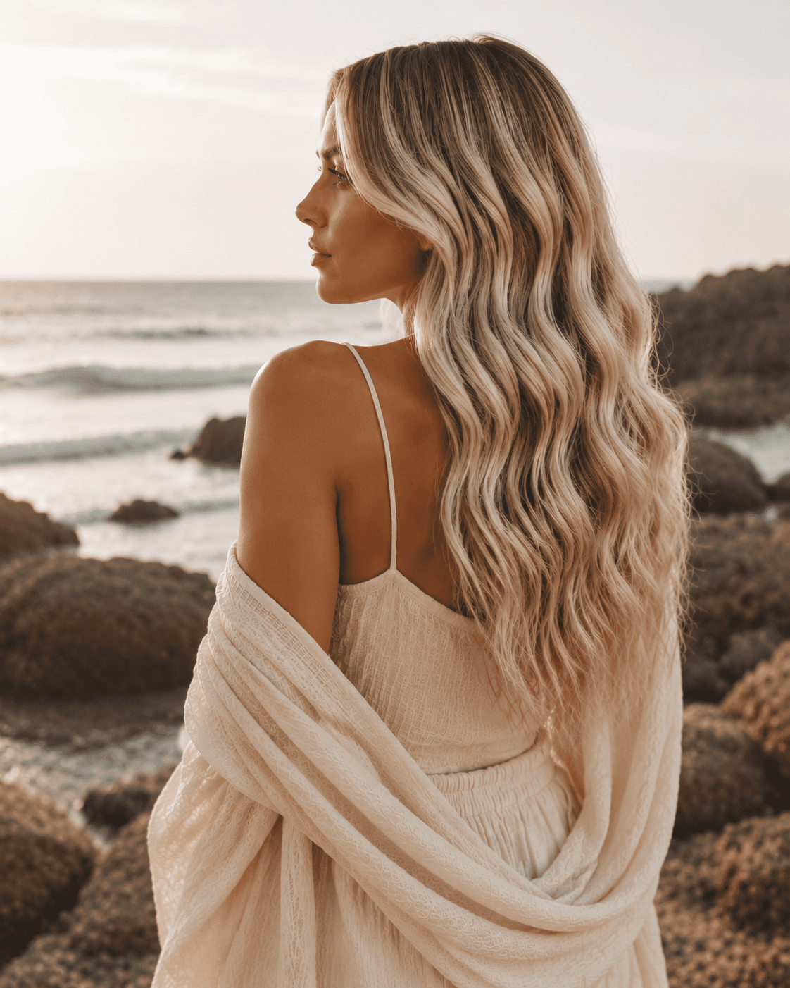 Luxury 100% Human Remy Hair Extensions - Salty Locks® Luxury European Human Remy Hair Extensions