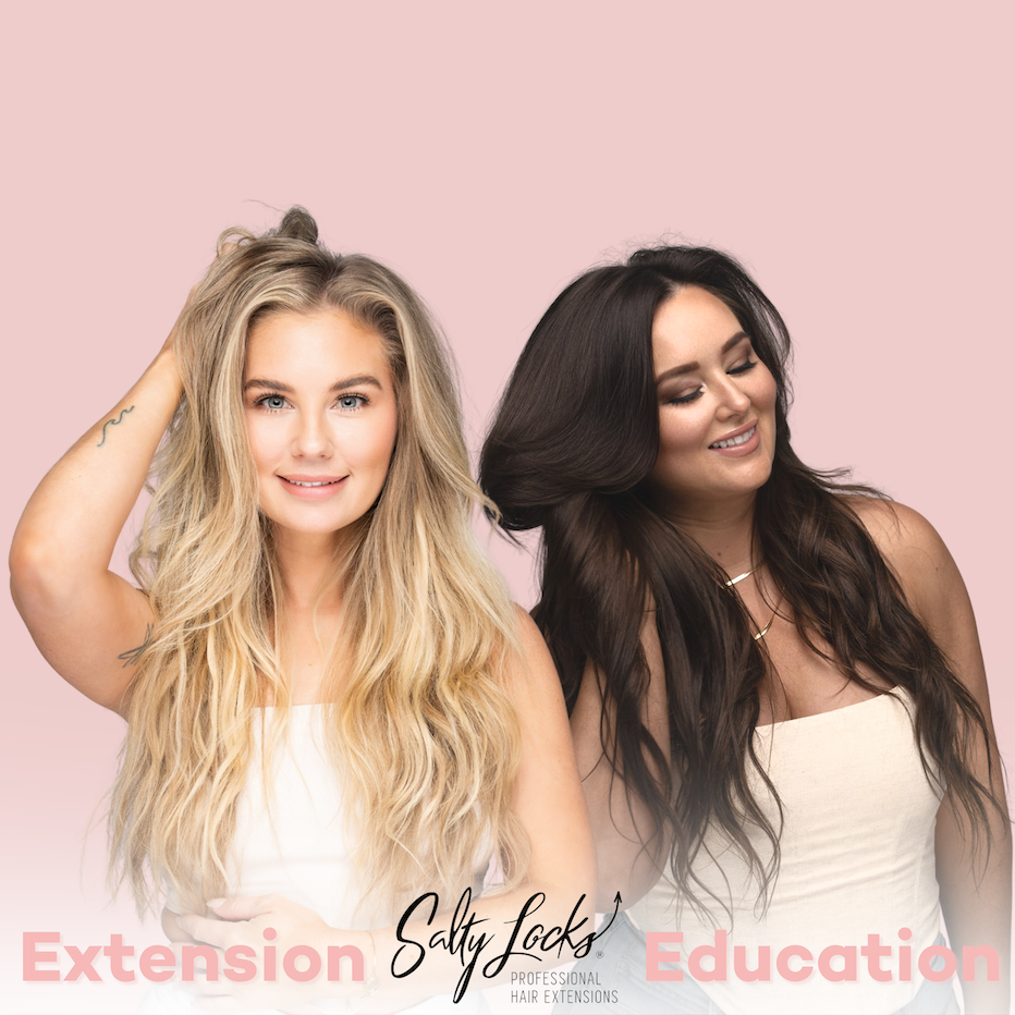 hand tied extension classes hair education