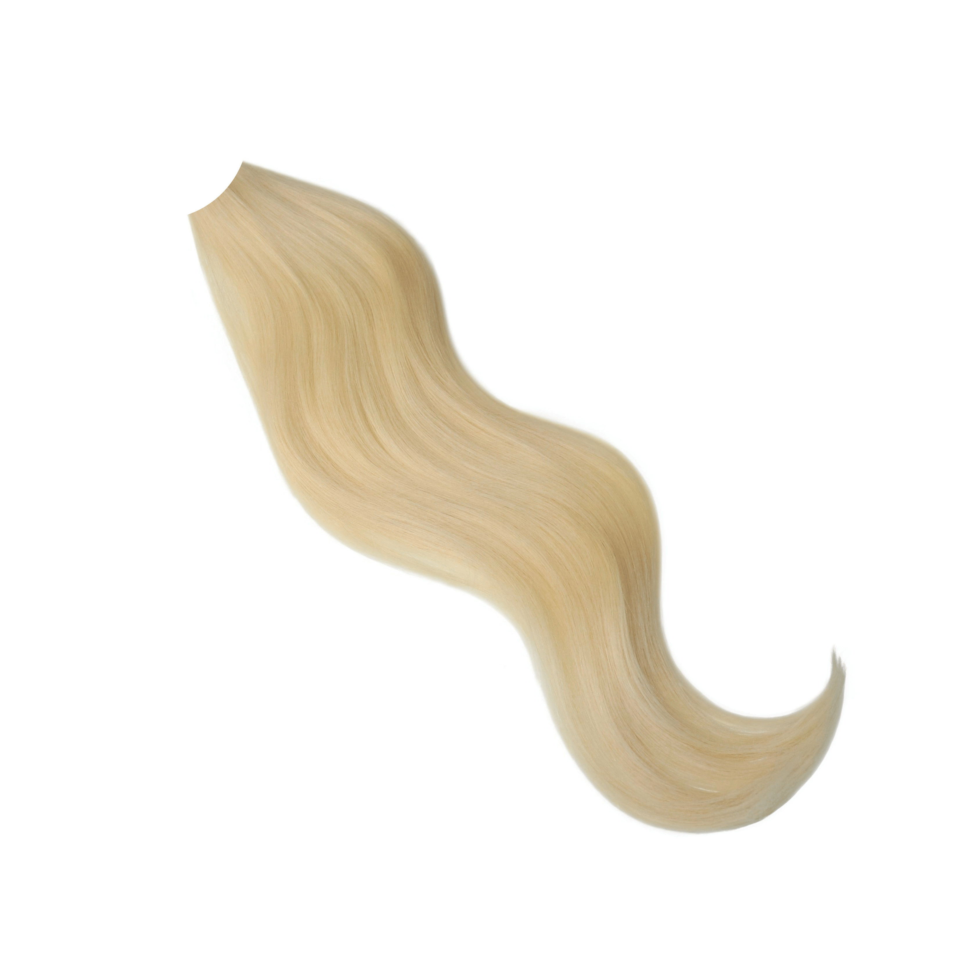 Cool Platinum Blonde Fusion / K - Tip – 1g, 25 Strands - Salty Locks Luxury European Hair Extensions