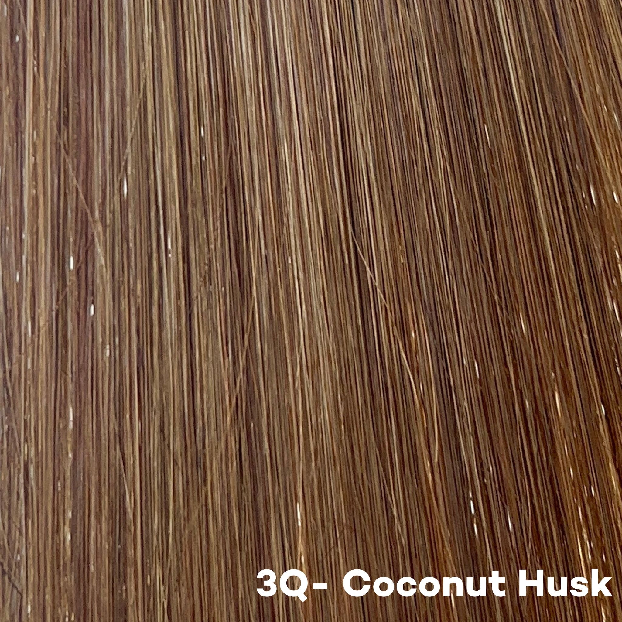 22" inch 100g Machine Volume Weft Hair Extensions - 3Q Coconut Husk