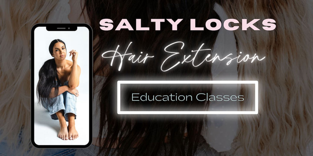 Blonde Weft String – Salty Locks Premium Hair Extensions
