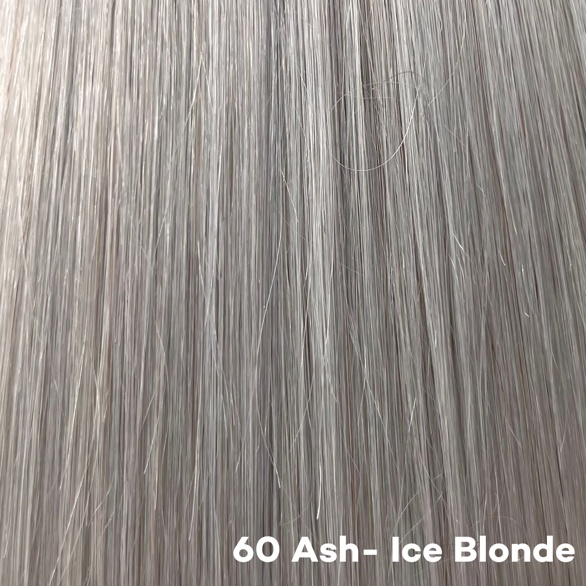 60 Ash-Ice Blonde hair extension