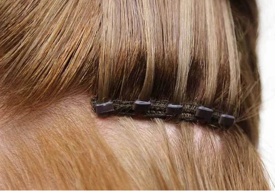 Micro-Link Skin Weft Extensions