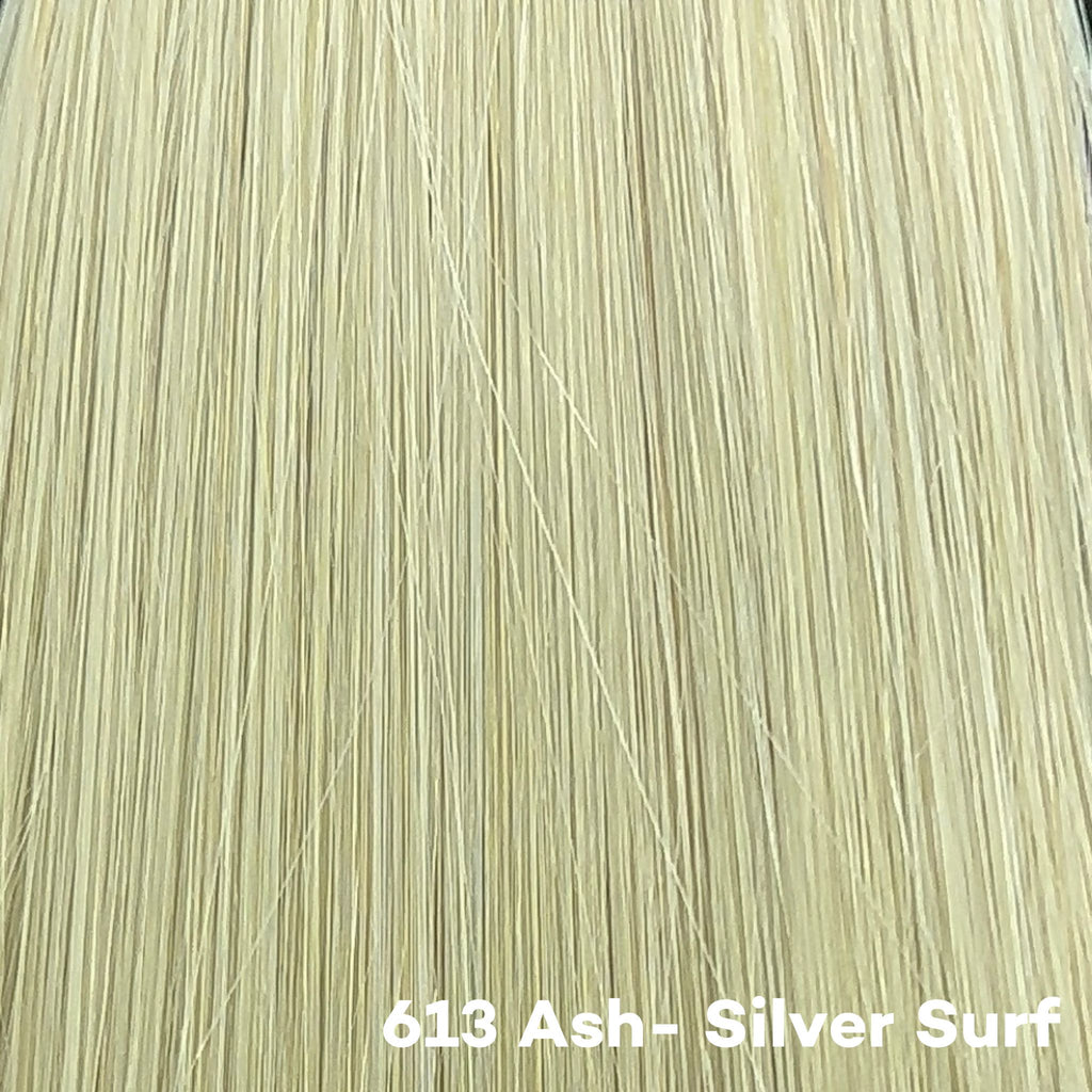 Slavic Hair Color 613 ash Hair Extensions | Bellami Hair Extensions. Find premium hair extensions near me in Augusta, Georgia. Explore tape-in, ponytail, and loc extensions in Color 613 ash. Discover high-quality hair extensions at Bellami for a stunning hair transformation
