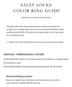 Salty Locks Color Ring - Salty Locks Luxury European Hair Extensions