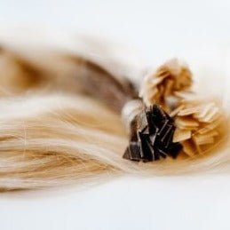 Ice Blonde Fusion / K - Tip Hair Extensions - Salty Locks Luxury European Hair Extensions