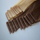 Ice Blonde Invisible Tape ins Hair Extensions - Salty Locks Luxury European Hair Extensions