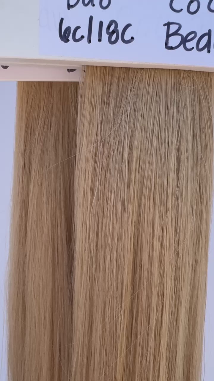 Birdi beach vs coco beach hair extension color