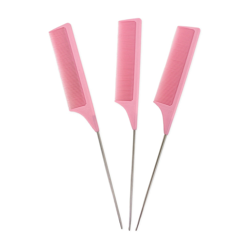 Pink Rat Tail comb